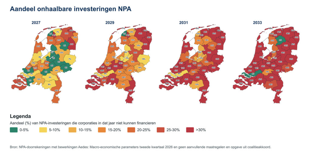 Voorkom rem op nieuwbouw van corporaties